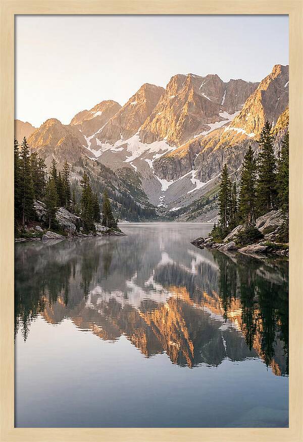 Tranquil Reflections Of Tahoe