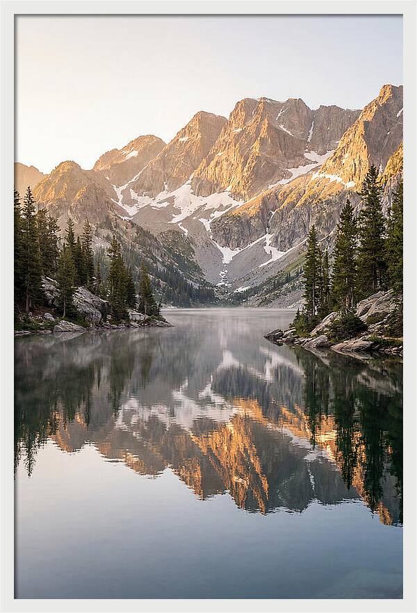 Tranquil Reflections Of Tahoe