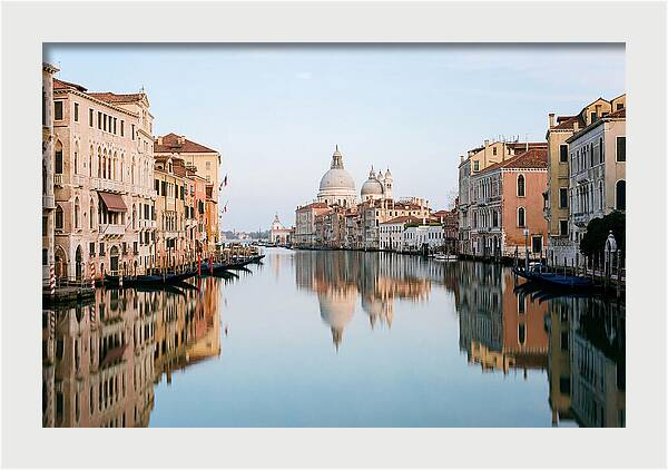 Tranquil Reflections On The Grand Canal