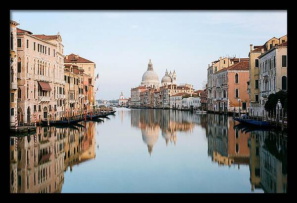 Tranquil Reflections On The Grand Canal