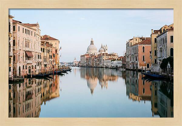 Tranquil Reflections On The Grand Canal