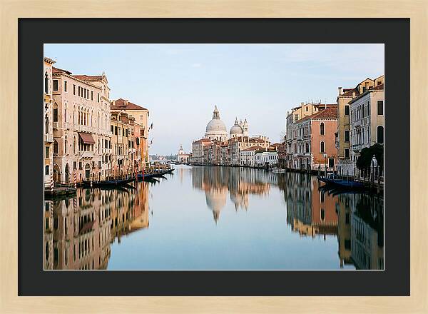 Tranquil Reflections On The Grand Canal