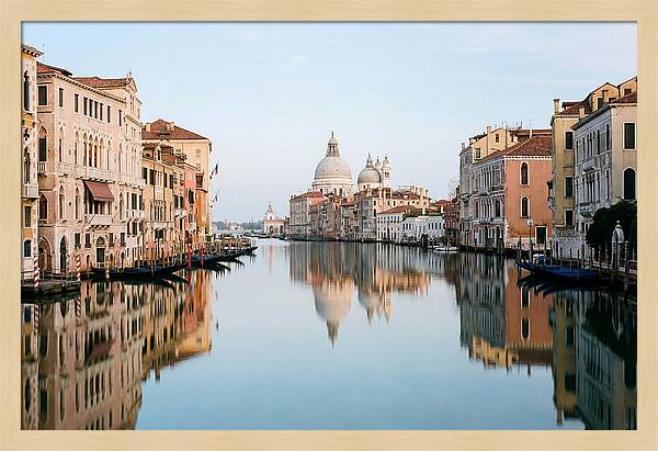 Tranquil Reflections On The Grand Canal