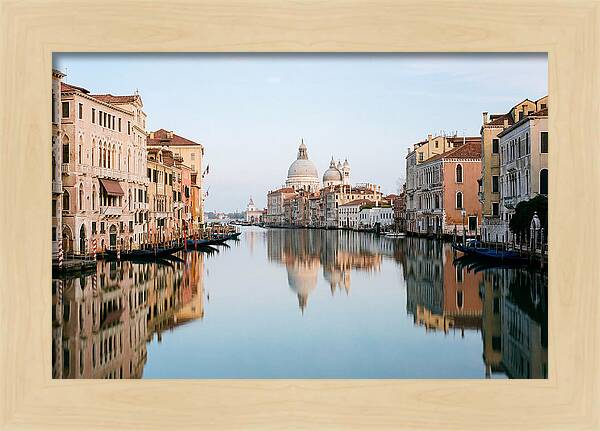 Tranquil Reflections On The Grand Canal