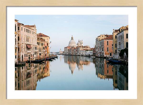 Tranquil Reflections On The Grand Canal