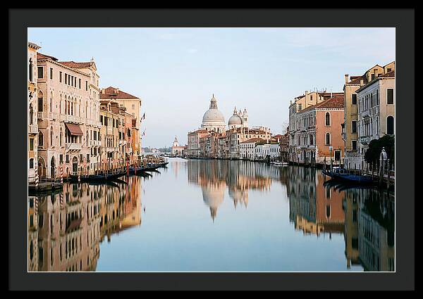 Tranquil Reflections On The Grand Canal