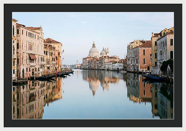 Tranquil Reflections On The Grand Canal