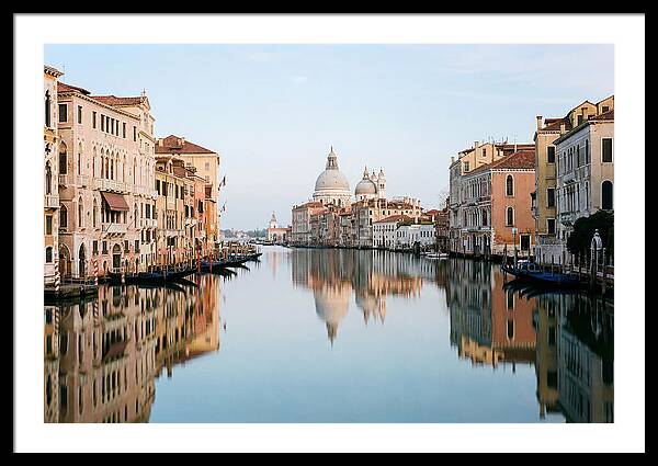 Tranquil Reflections On The Grand Canal