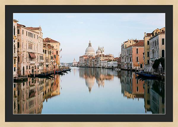Tranquil Reflections On The Grand Canal