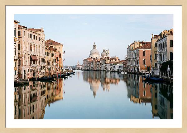 Tranquil Reflections On The Grand Canal