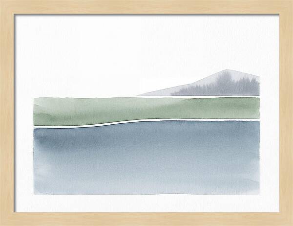 Tranquil Reflections On Water