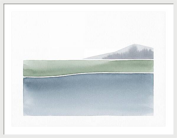 Tranquil Reflections On Water
