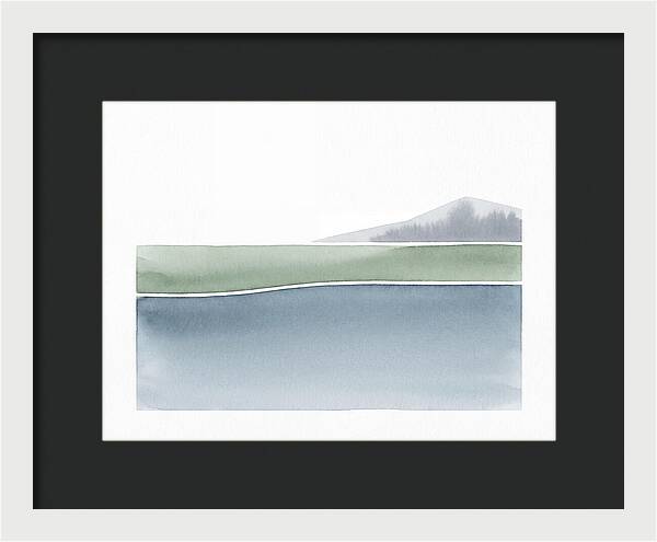 Tranquil Reflections On Water