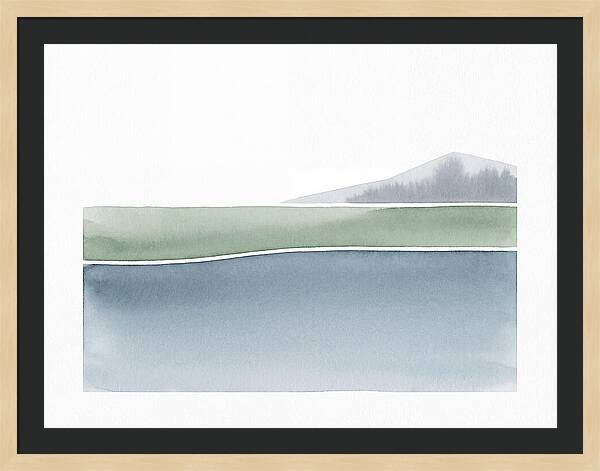 Tranquil Reflections On Water