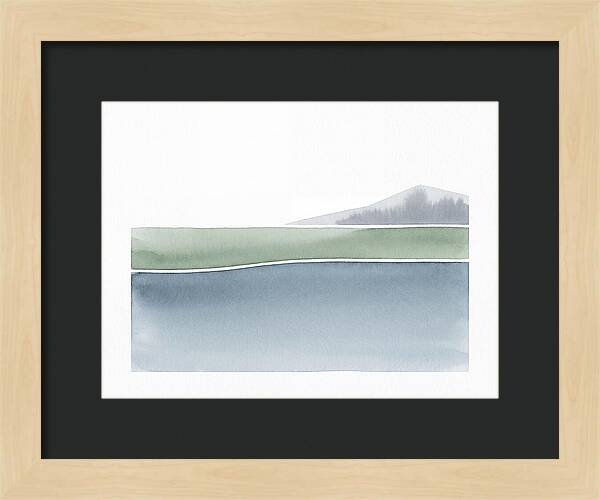 Tranquil Reflections On Water