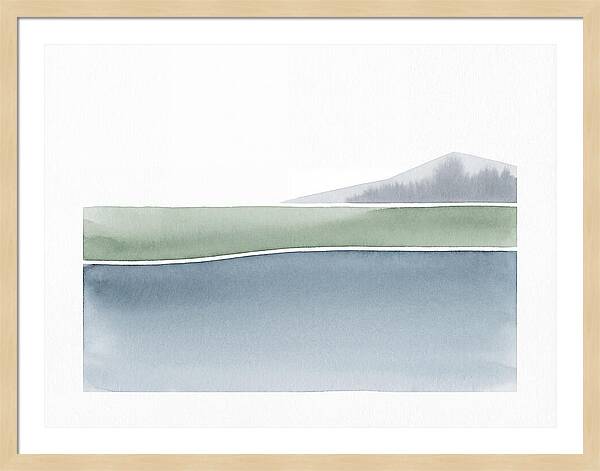 Tranquil Reflections On Water