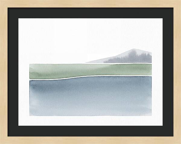 Tranquil Reflections On Water