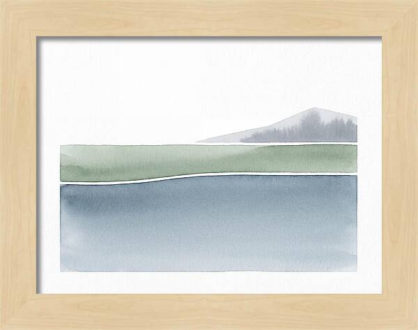 Tranquil Reflections On Water
