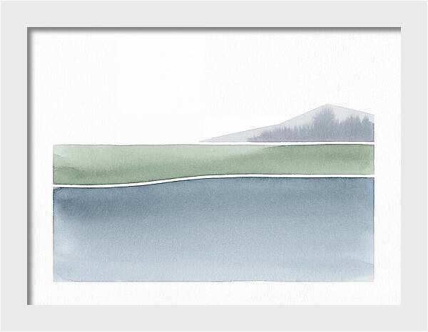 Tranquil Reflections On Water