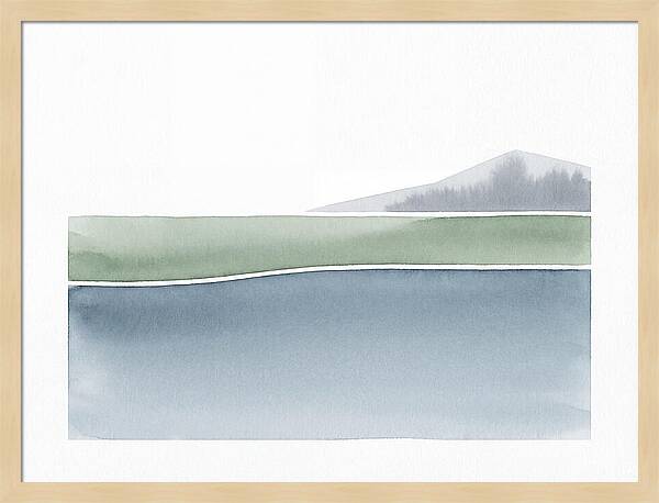 Tranquil Reflections On Water