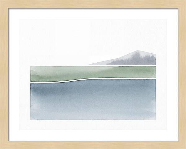 Tranquil Reflections On Water