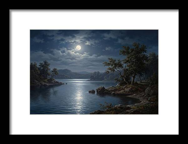 Tranquil Reflections Under Moonlight 5540