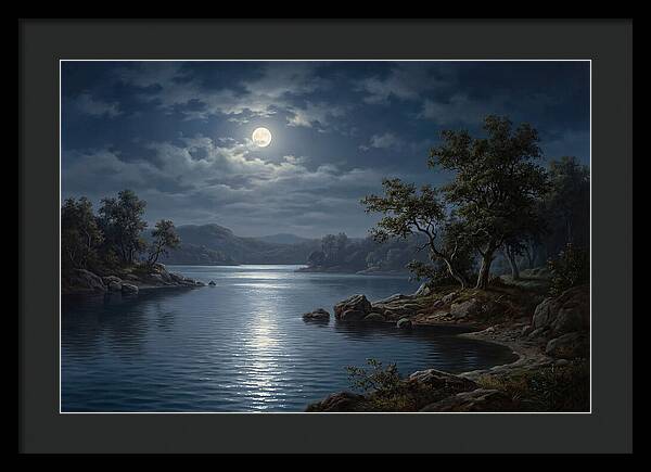Tranquil Reflections Under Moonlight 5540