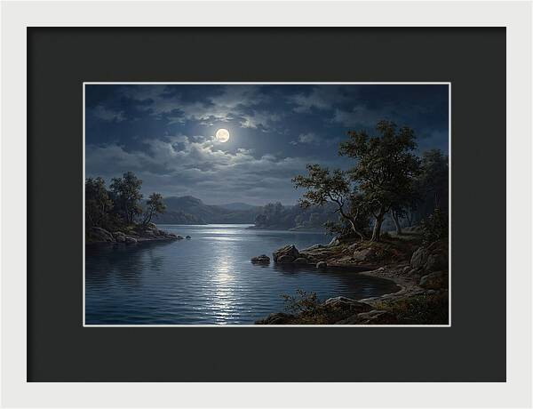 Tranquil Reflections Under Moonlight 5540