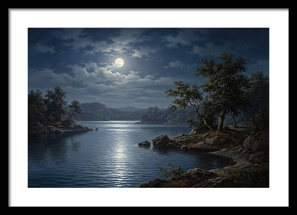 Tranquil Reflections Under Moonlight 5540