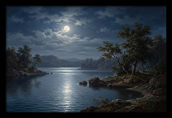 Tranquil Reflections Under Moonlight 5540