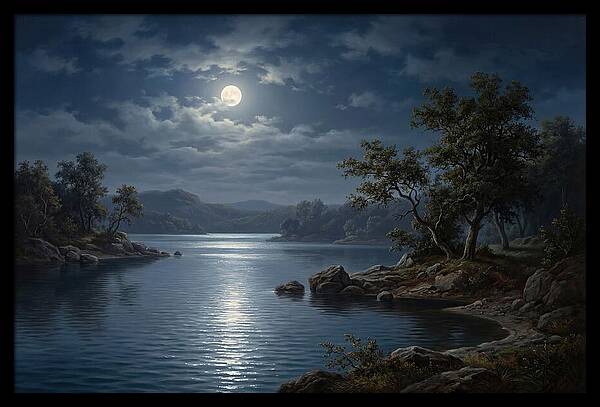 Tranquil Reflections Under Moonlight 5540