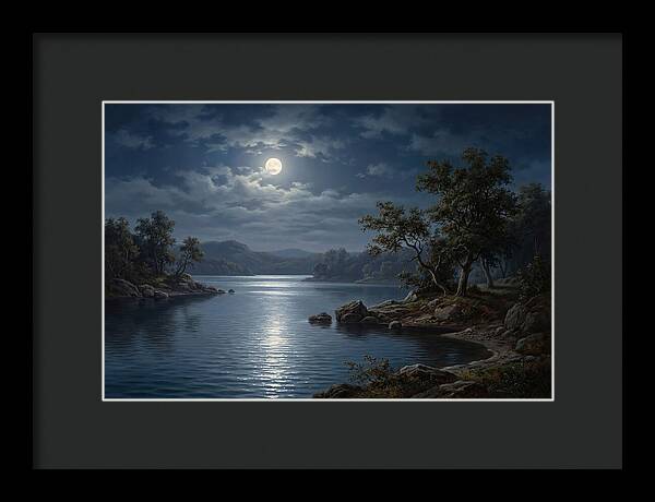 Tranquil Reflections Under Moonlight 5540