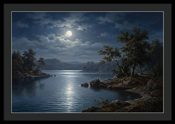 Tranquil Reflections Under Moonlight 5540