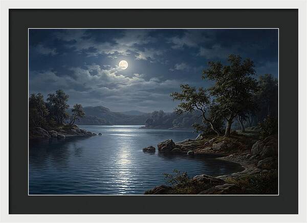 Tranquil Reflections Under Moonlight 5540