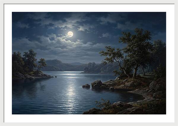 Tranquil Reflections Under Moonlight 5540