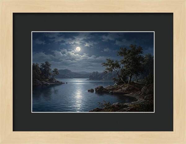 Tranquil Reflections Under Moonlight 5540
