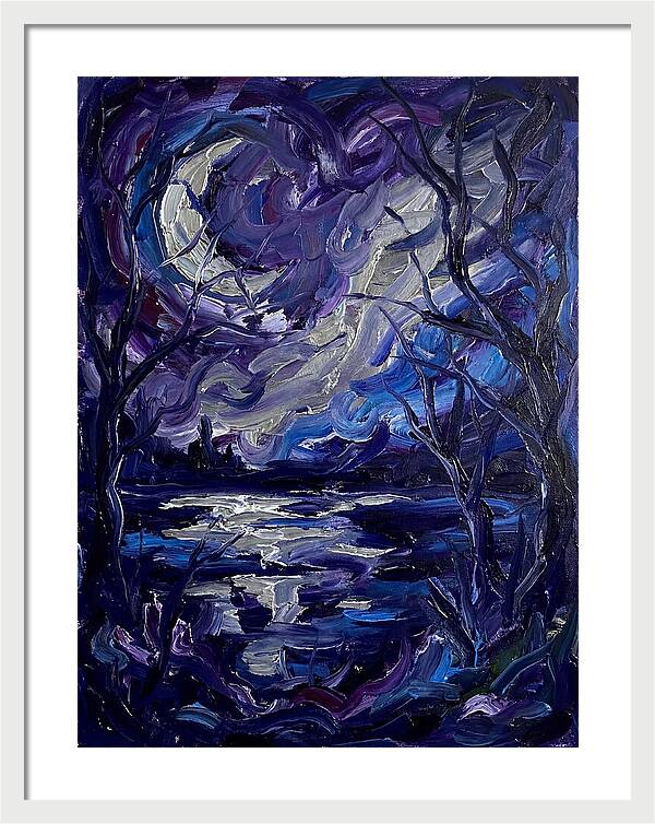 Tranquil Reflections Under Moonlight 5555