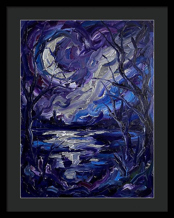 Tranquil Reflections Under Moonlight 5555
