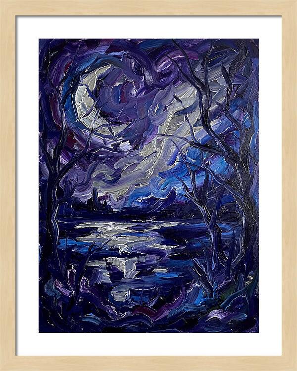 Tranquil Reflections Under Moonlight 5555