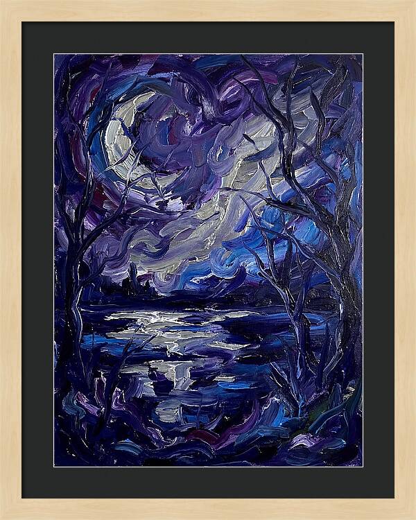 Tranquil Reflections Under Moonlight 5555