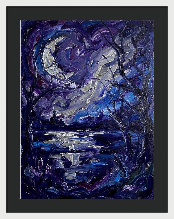 Tranquil Reflections Under Moonlight 5555