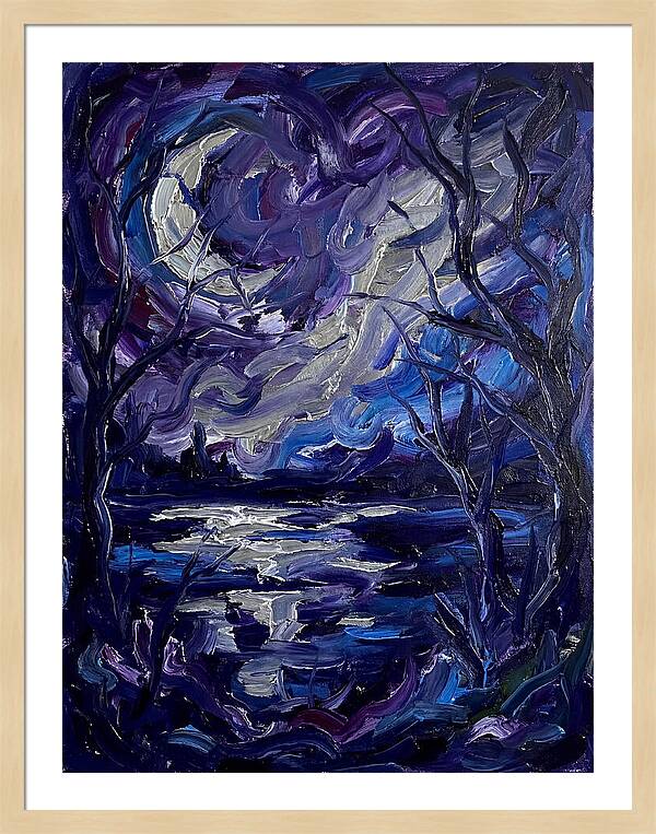 Tranquil Reflections Under Moonlight 5555