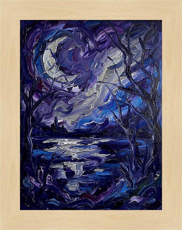 Tranquil Reflections Under Moonlight 5555
