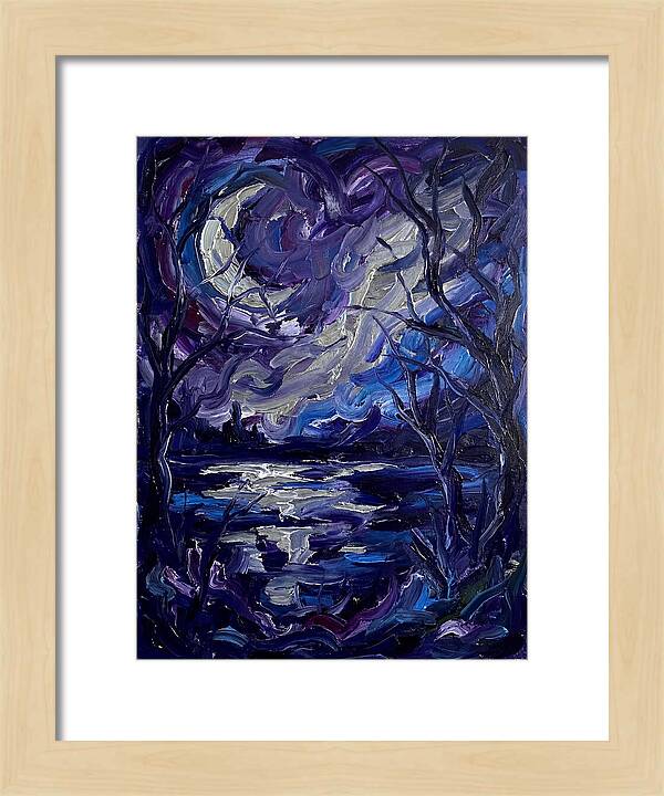 Tranquil Reflections Under Moonlight 5555