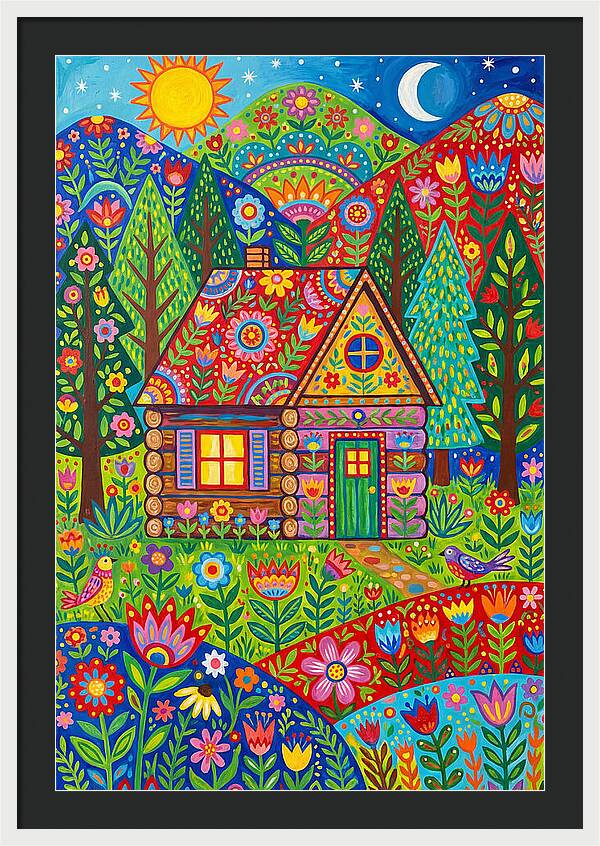 Tranquil Retreat In The Woods