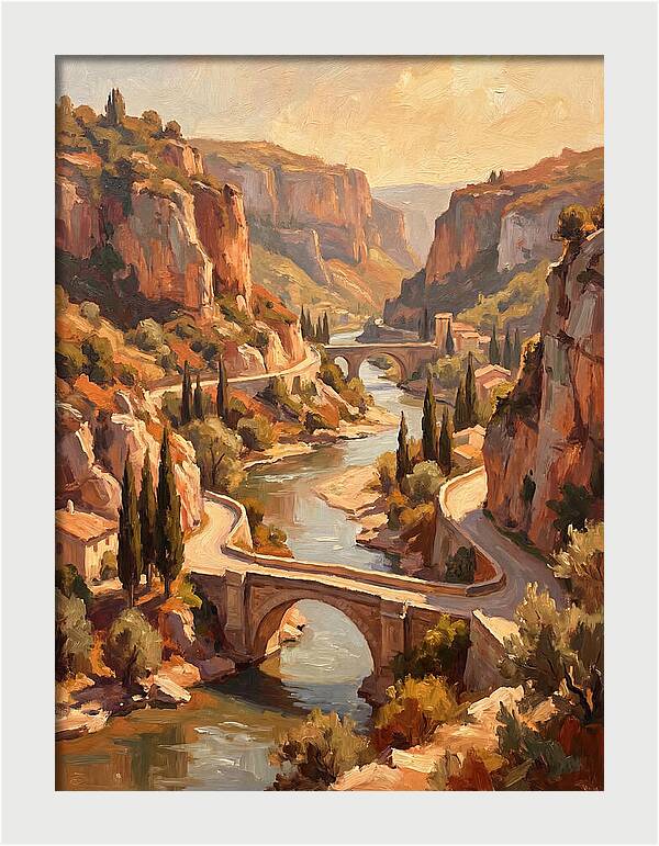 Tranquil River Gorge Escape
