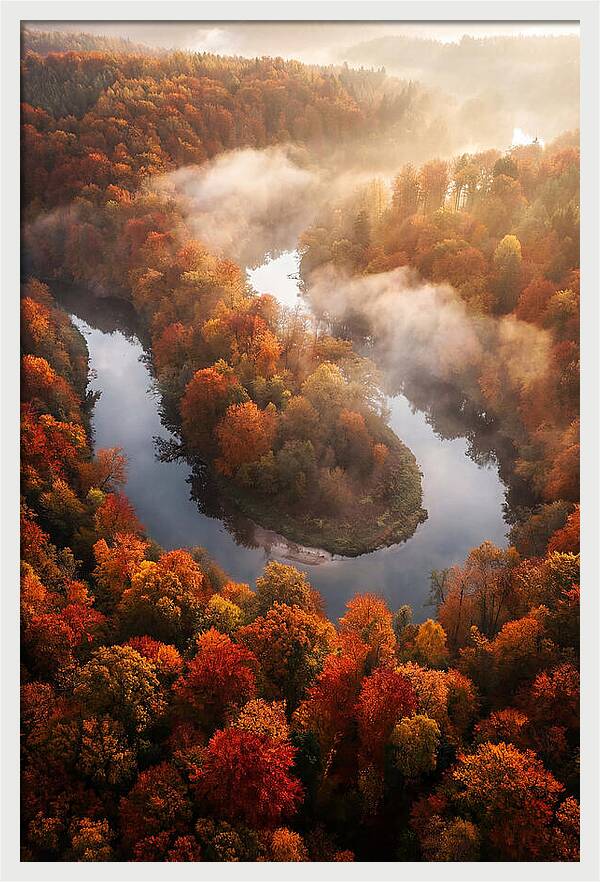 Tranquil River Reflections