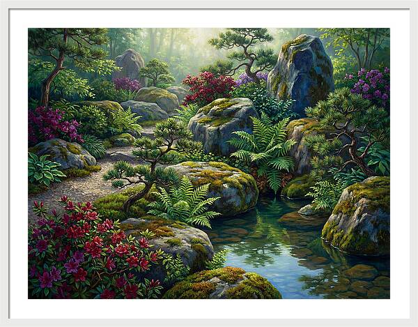 Tranquil Rock Garden Escape
