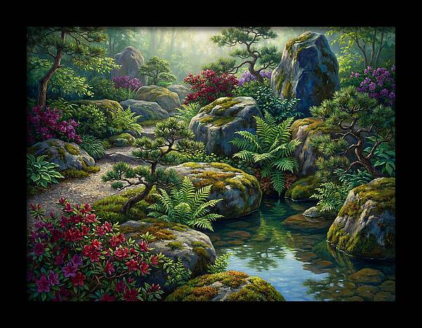 Tranquil Rock Garden Escape