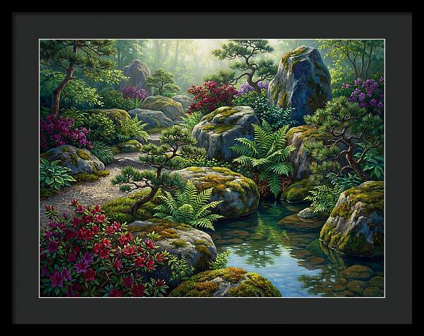 Tranquil Rock Garden Escape